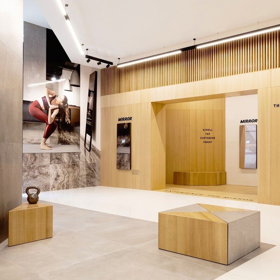 Brand Identity and User Experience for Mirror Fitness Product