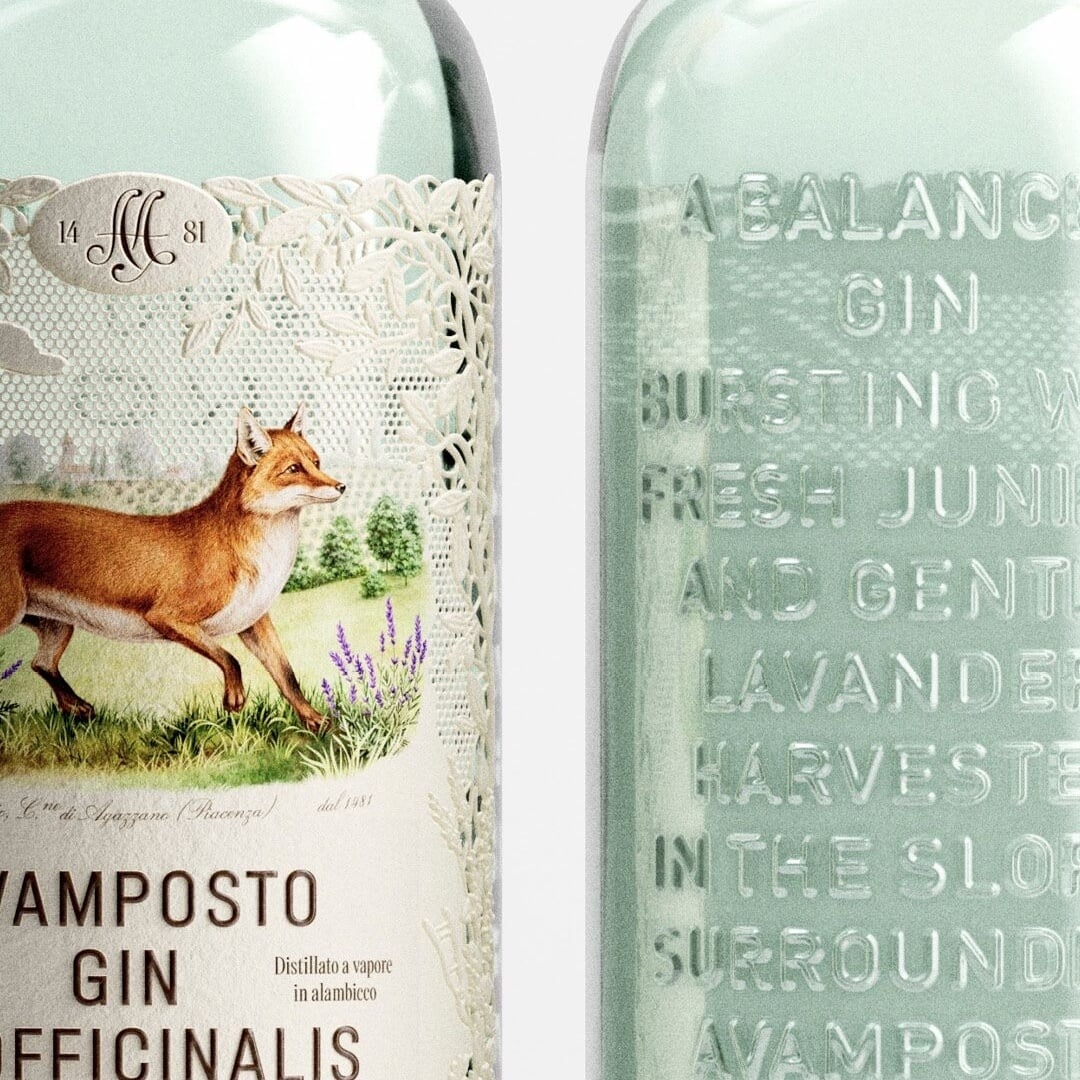 Packaging and Identity for Avamposto Gin
