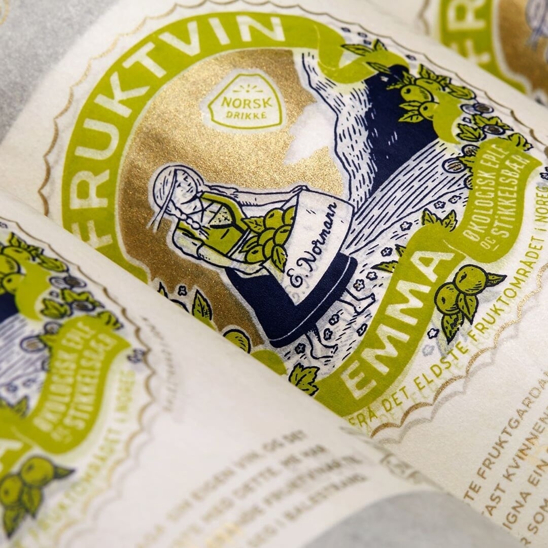 Packaging and Identity for Balholm Fruktvin