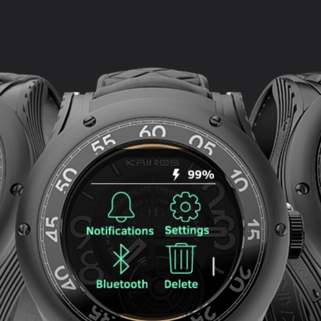 UX and UI Design for Kairos Smartwatch