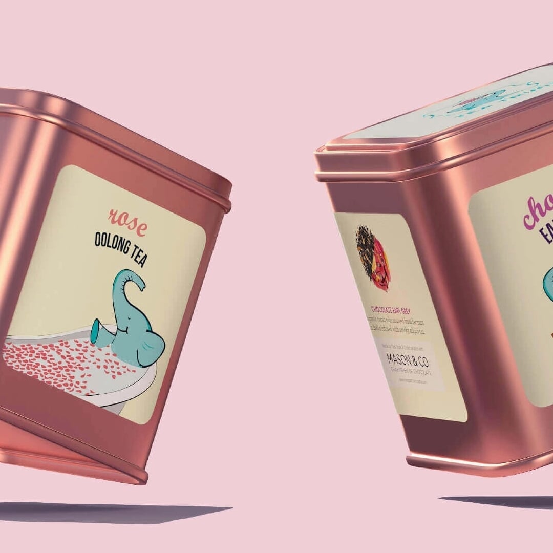 Brand and Packaging Design for Tea Trunk