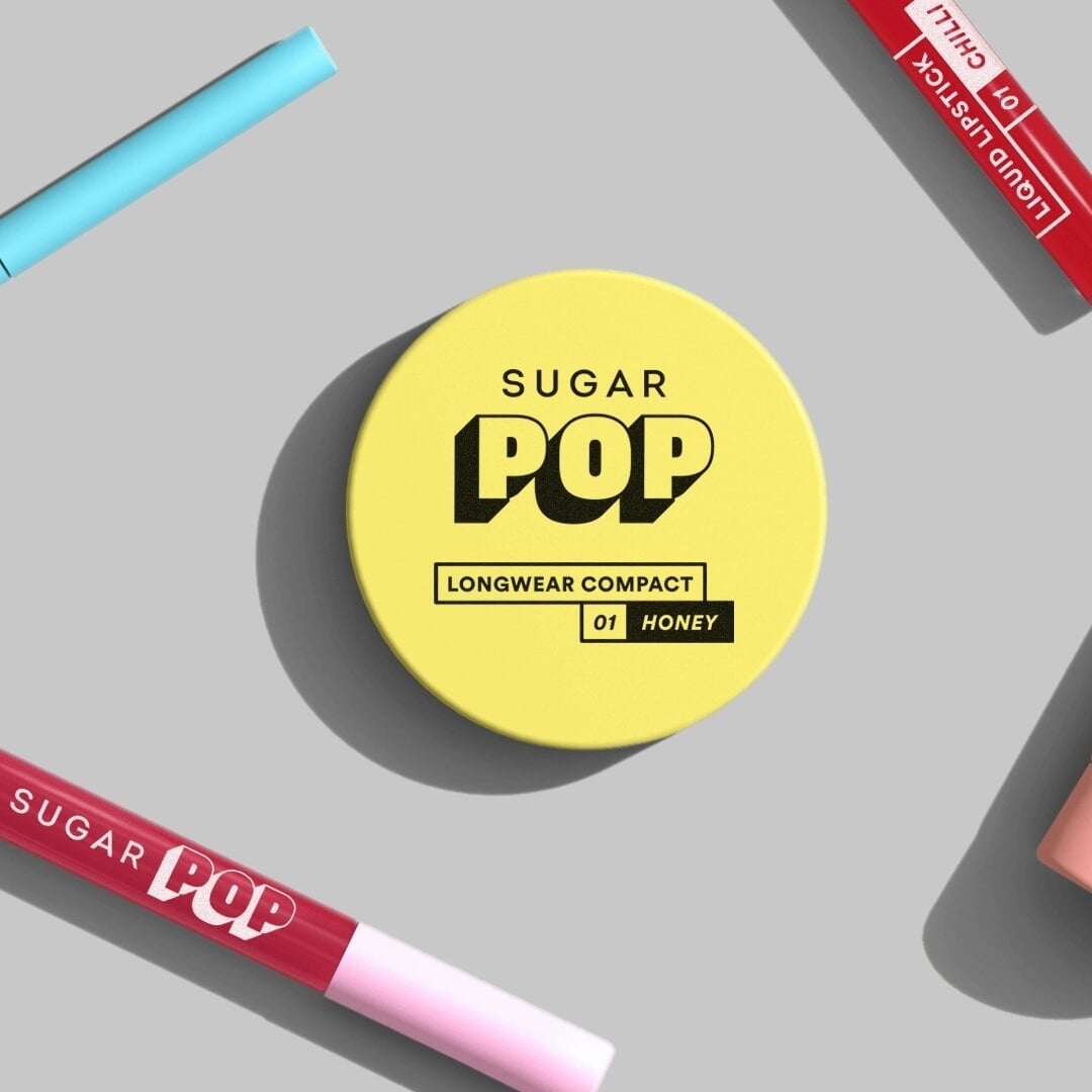 Brand and Packaging for Sugar POP Cosmetics