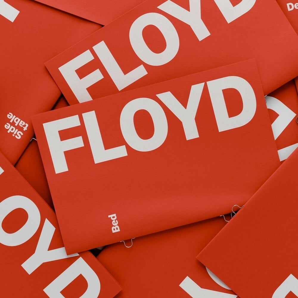 Brand Identity and Packaging for Floyd Furniture
