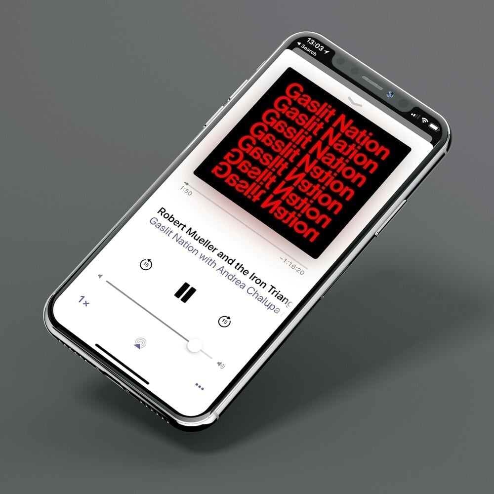 Visual Identity for Gaslit Nation Podcast