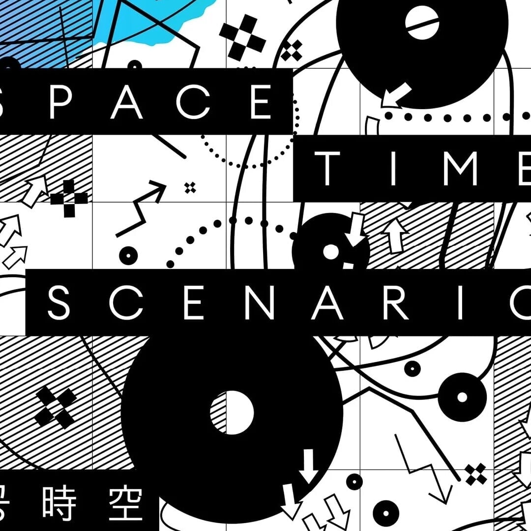 Exhibition Graphics for Space Time Scenarios