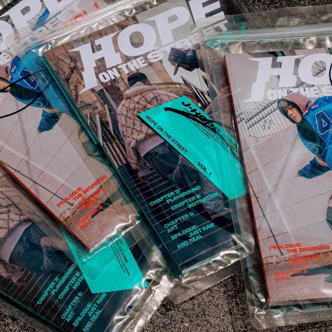 Album Identity and Packaging for J-Hope's Hope On the Street Vol.1
