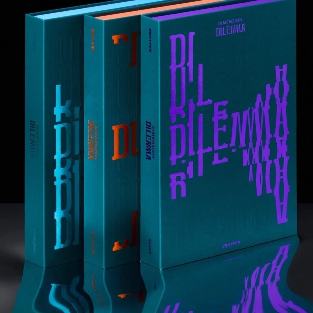 Album Packaging for ENHYPEN’s Dimension: DILEMMA