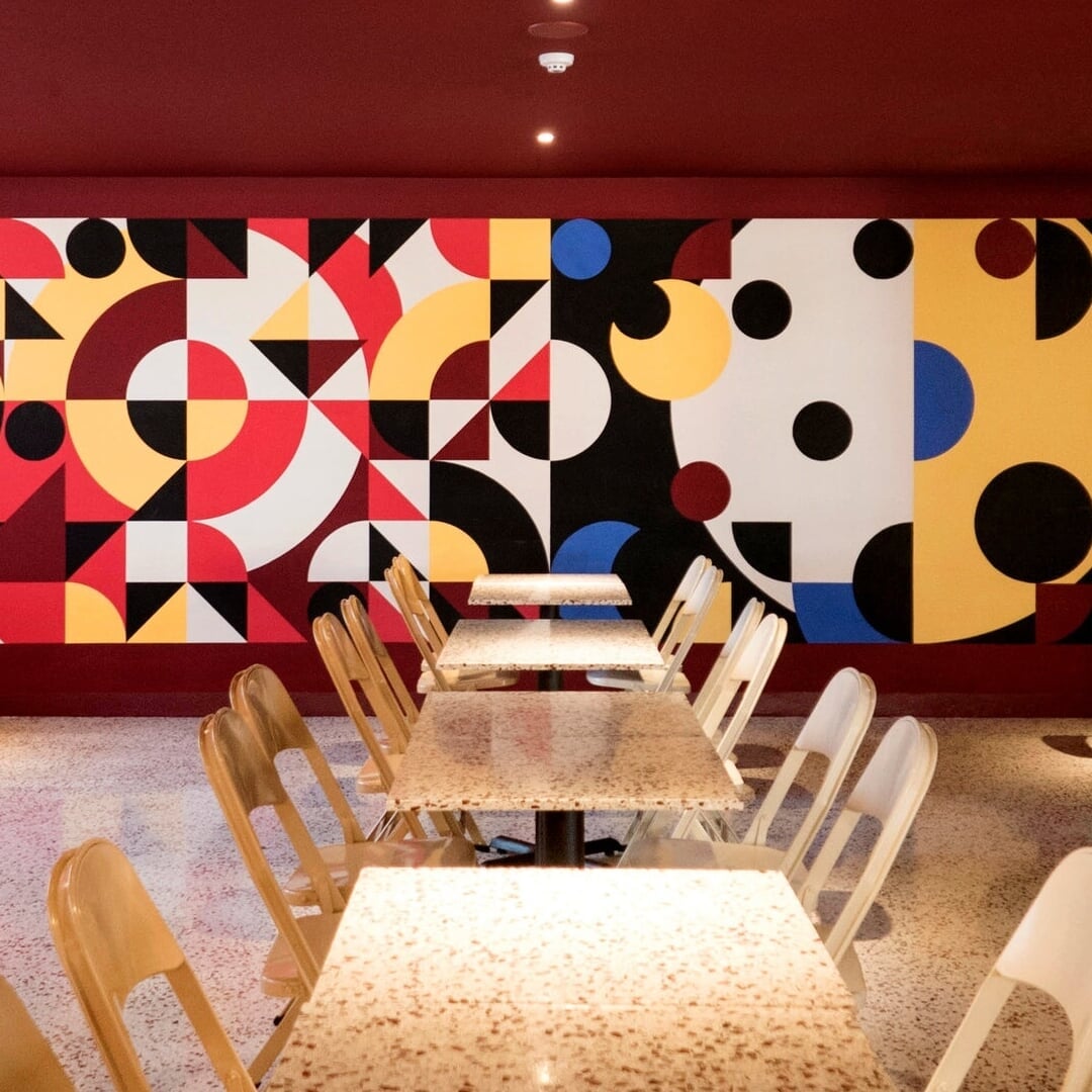 Environmental Artwork for Flour Bakery