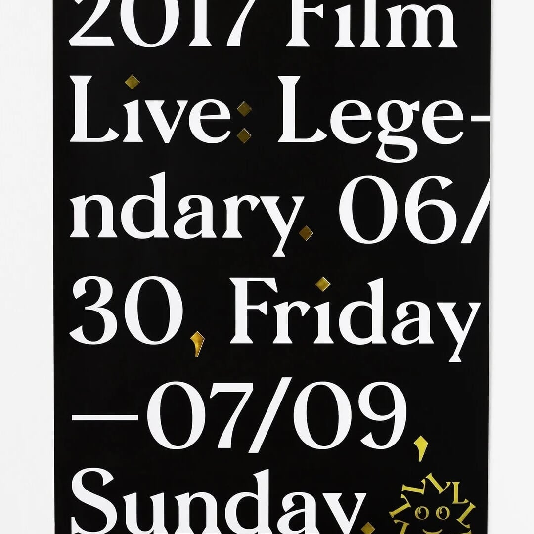 Graphic Identity for Film Live 2017