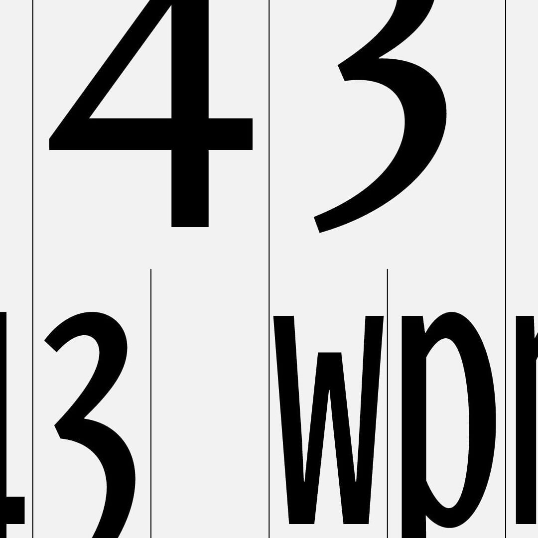 Typeface Design for Review Mono