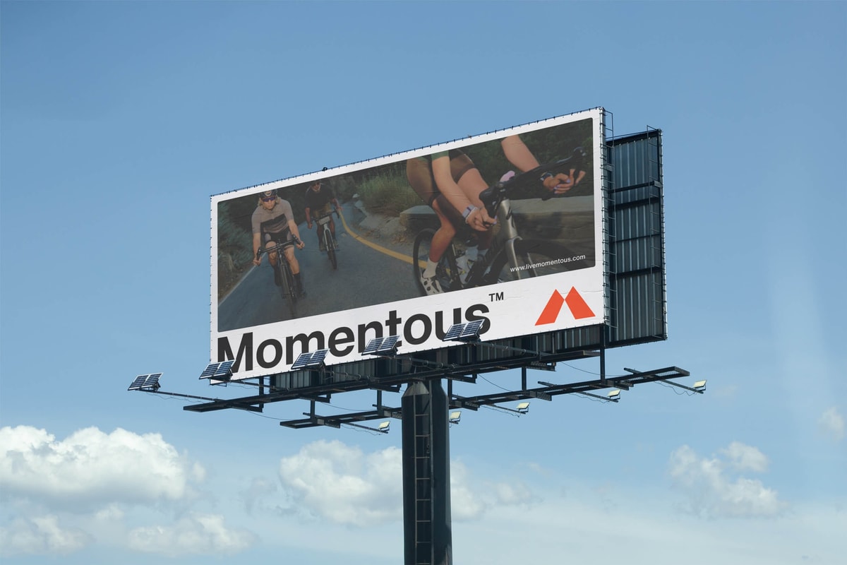 Visual Identity and Packaging for Momentous Supplement Brand