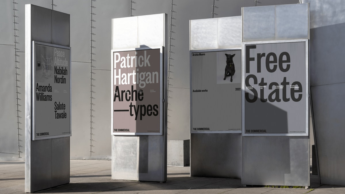 Brutalist Visual Identity for the Commercial