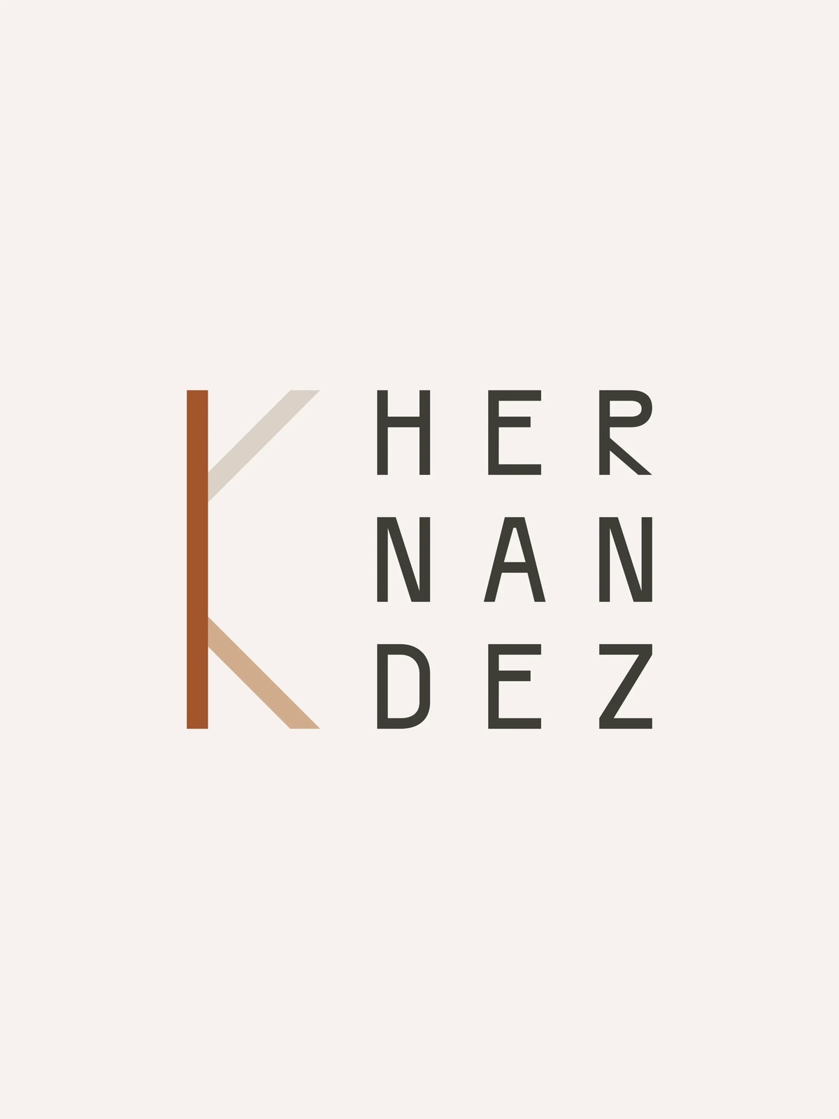 Visual identity for Katrina Hernandez