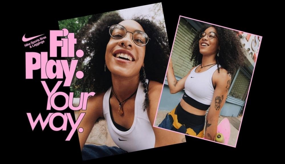 Campaign Identity for Nike Women's Winter '21 Collection