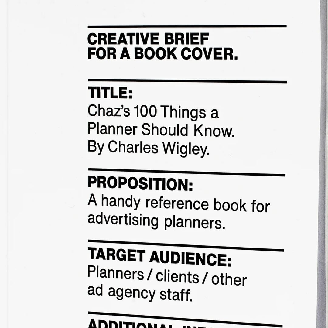 Cover Design for an Advertising Planning Book
