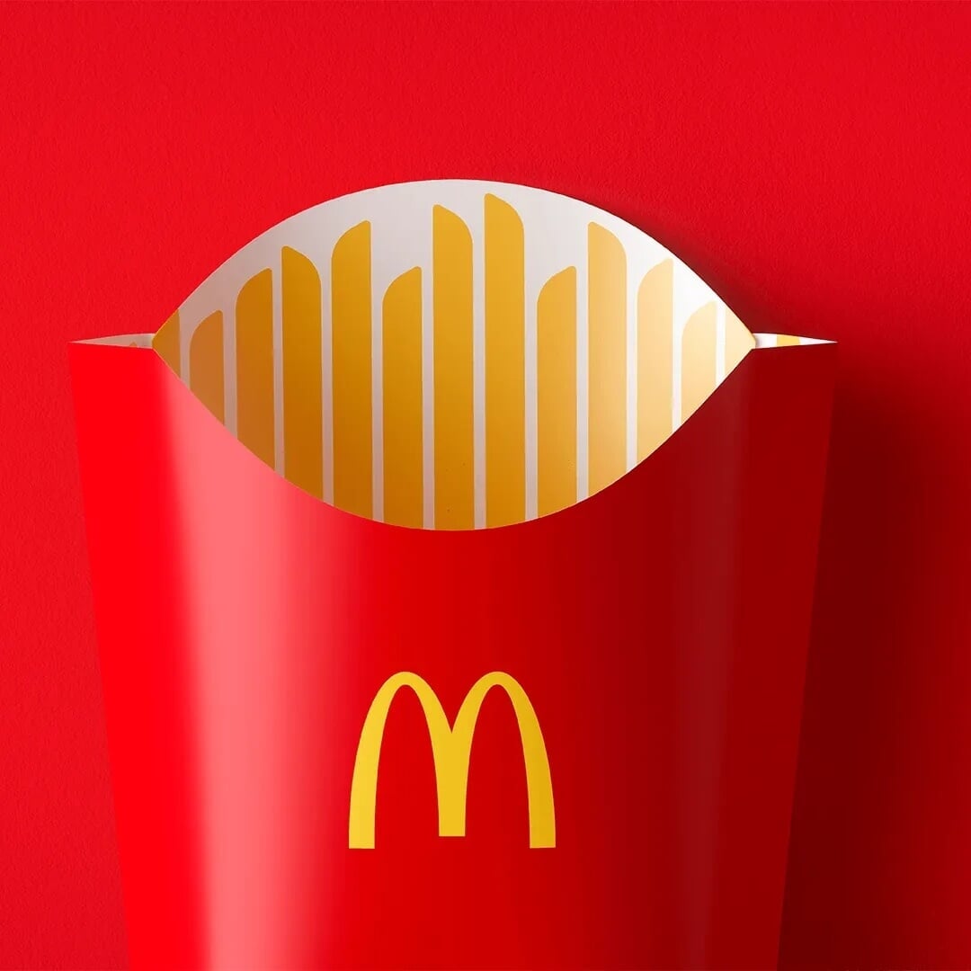 Minimalist Packaging Redesign for McDonald's