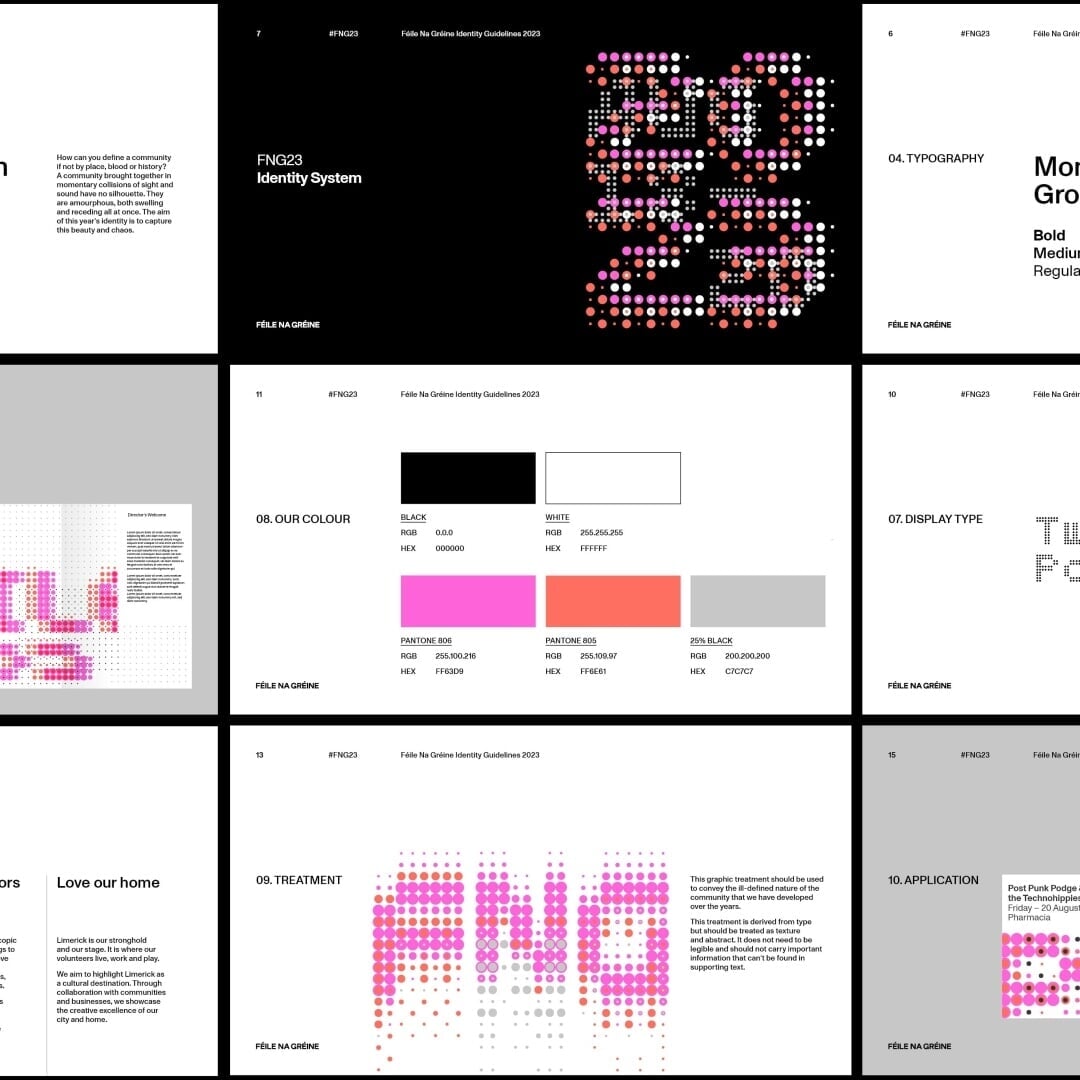Festival Identity for Féile Na Gréine