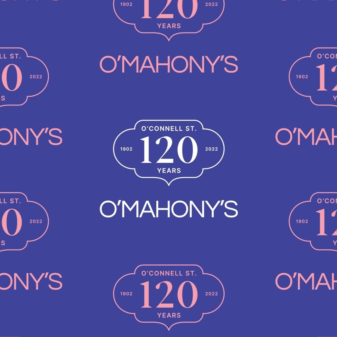 Anniversary Campaign Identity for O’Mahony’s Booksellers