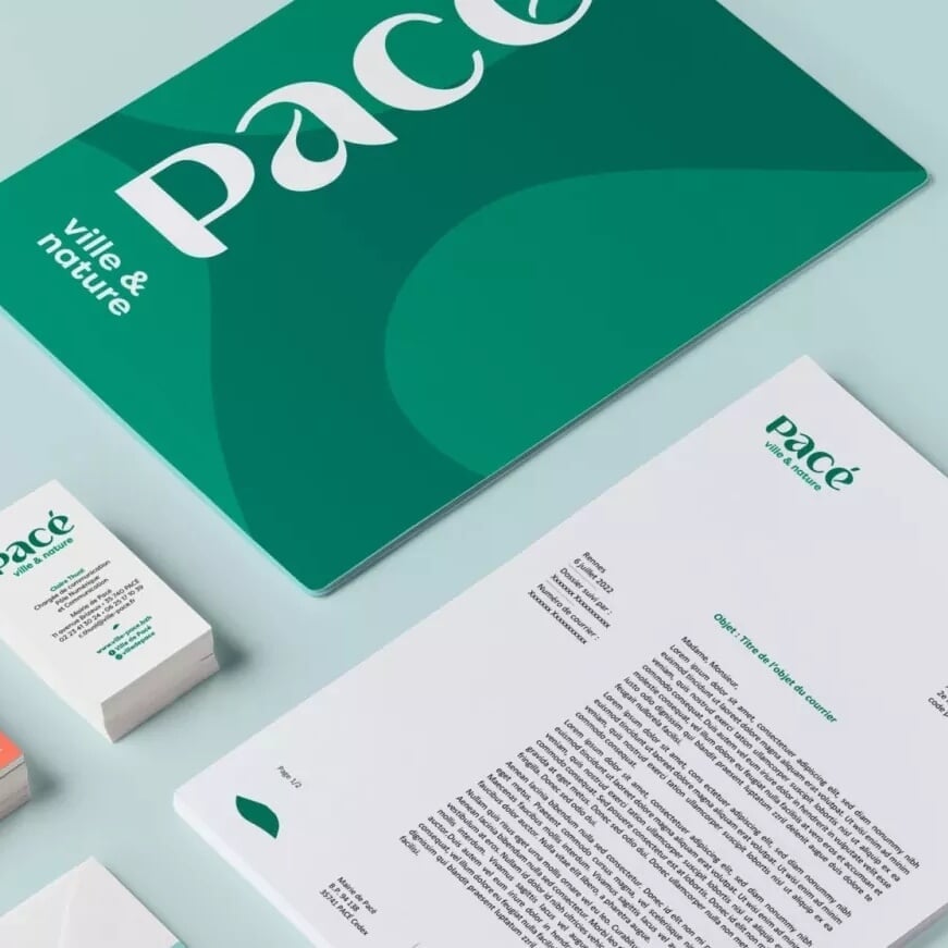 Visual Identity for Ville de Pacé
