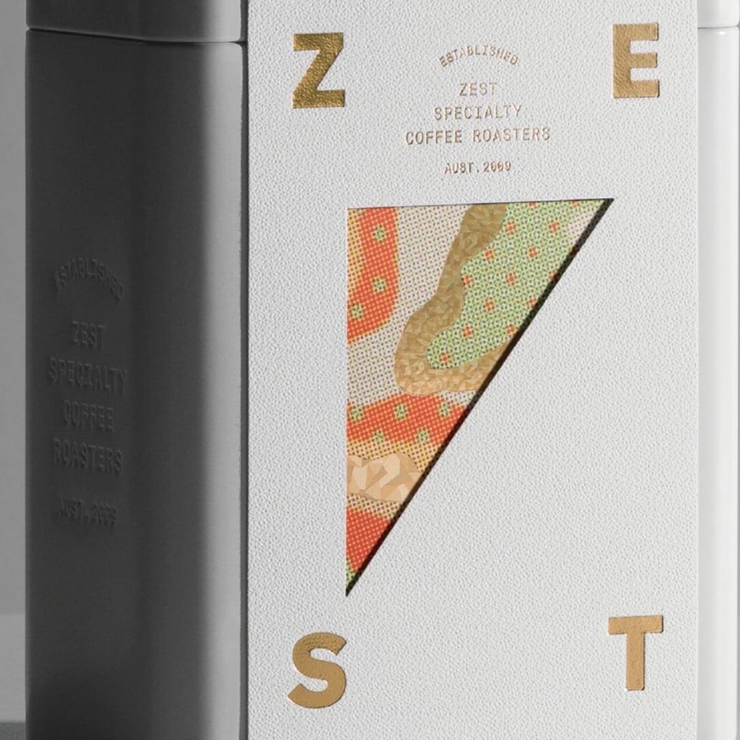 Brand Identity and Packaging for Zest Coffee