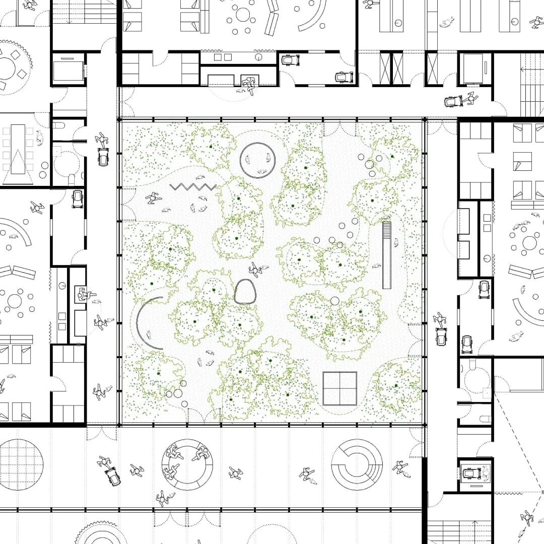 Architectural Design for Kindergarten Fable