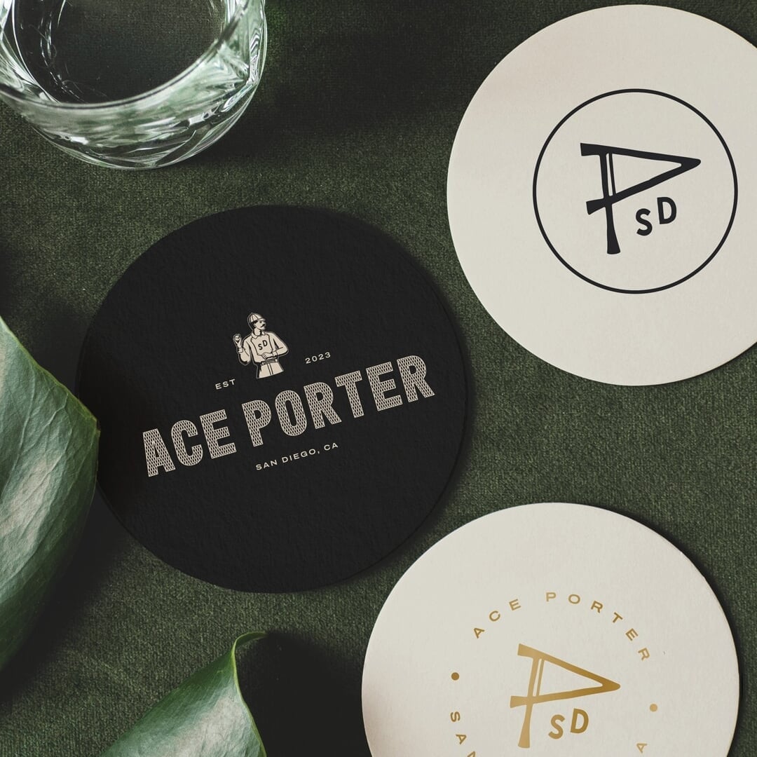 Brand Identity for Ace Porter Hotel Bar