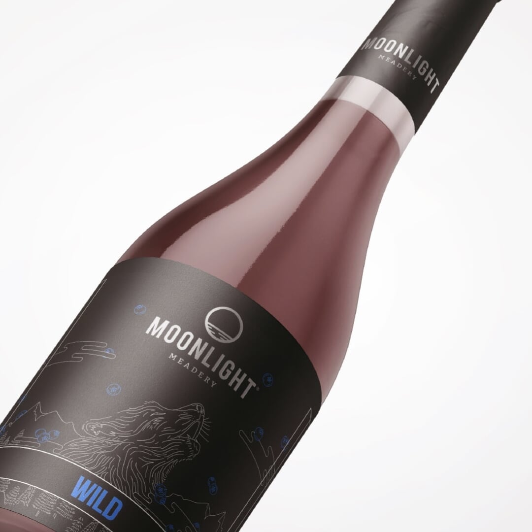 Brand Identity and Packaging for Moonlight Meadery