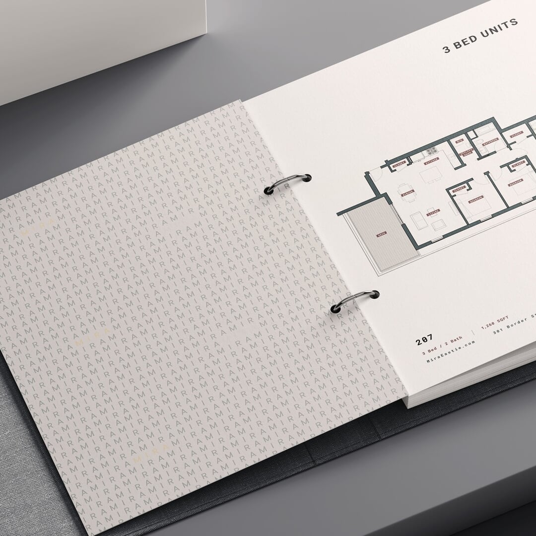 Brand Identity for Mira East Boston Apartments
