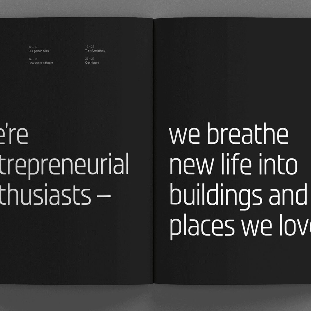 Brand Identity for Urban Splash