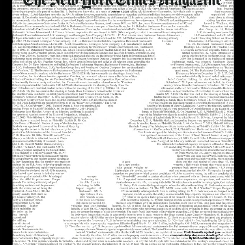 Cover and Opener Design for the New York Times Magazine