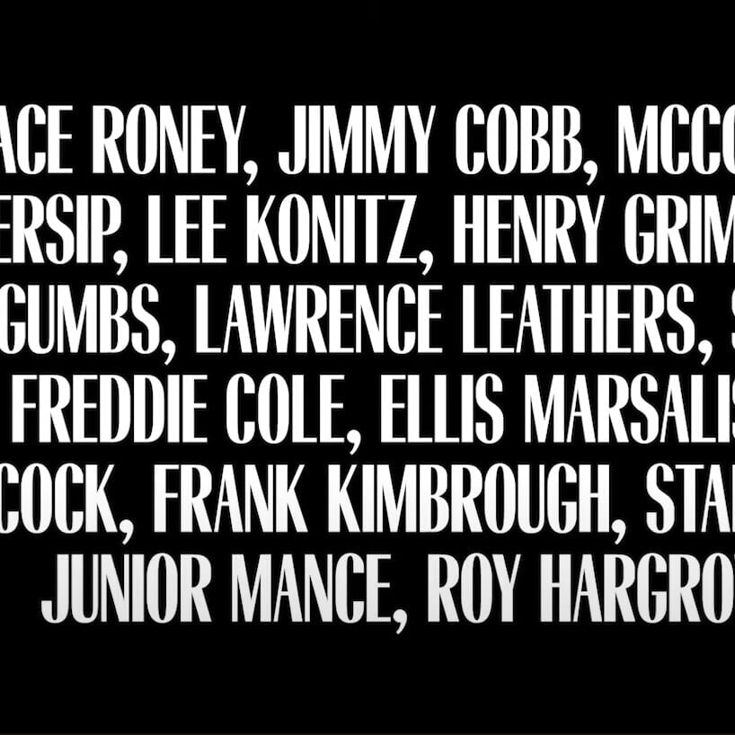 Title and Credit Design for the Documentary the Drums Will Protect You