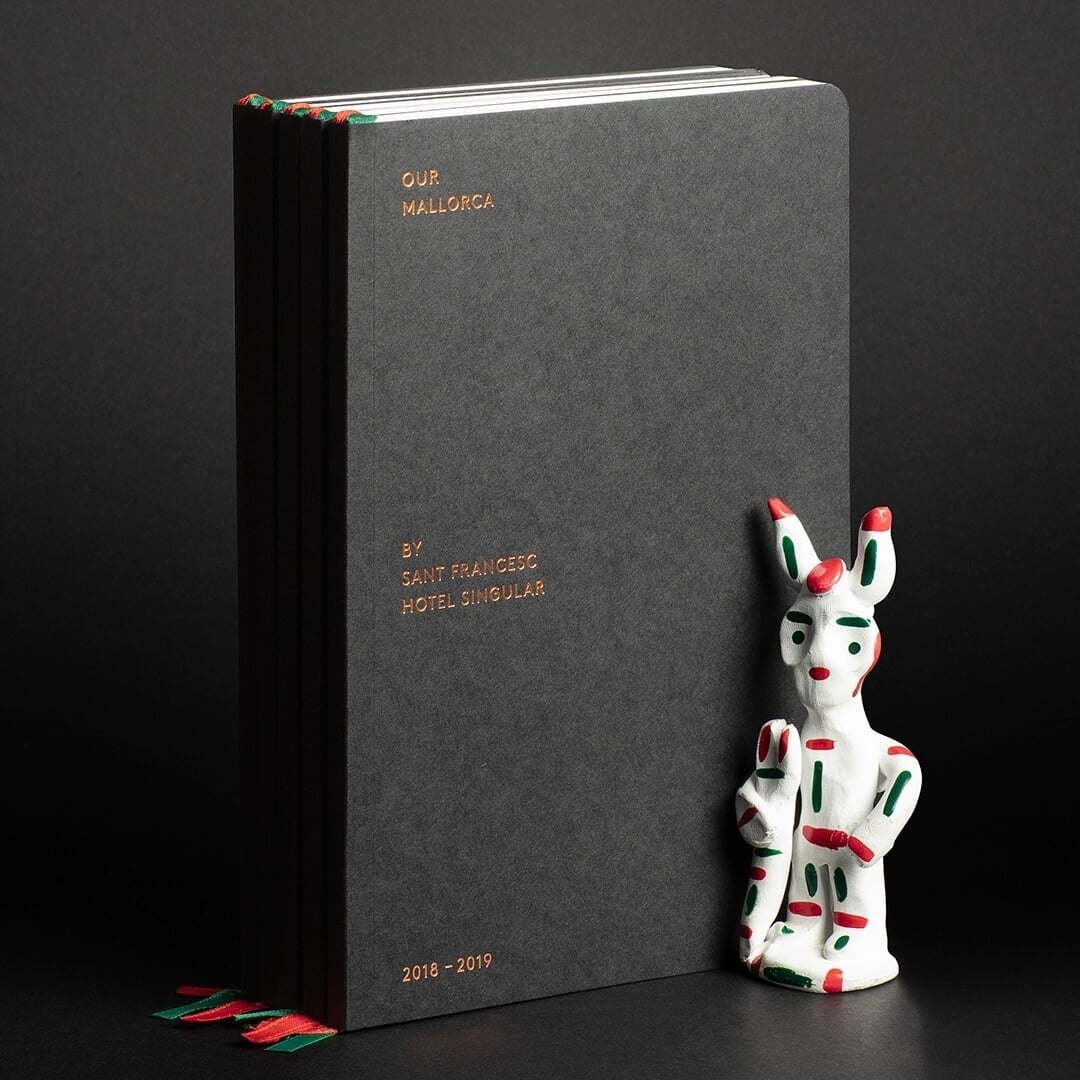 Illustrative Guidebook Design for Hotel Sant Francesc