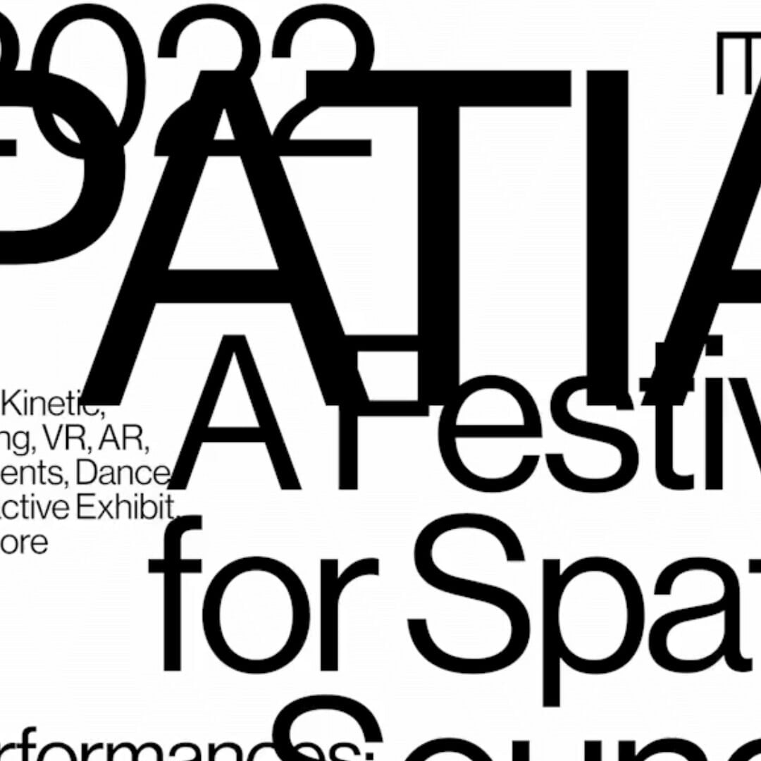 Visual Identity for a Festival of Spatial Sound
