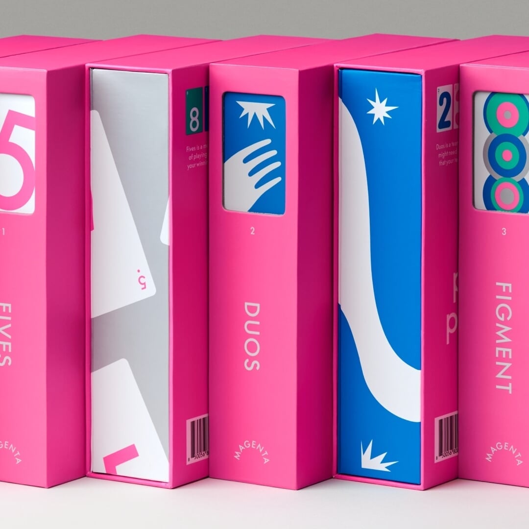 Identity and Packaging for Magenta Card Games