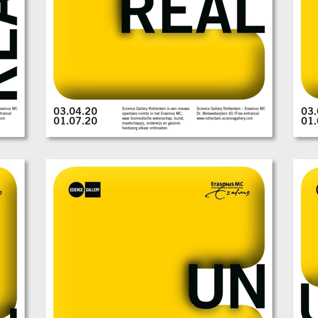 Dynamic Identity and Campaign for Science Gallery Rotterdam Exhibition
