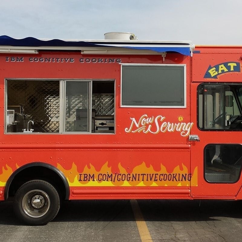 Interactive Campaign for IBM Cognitive Cooking Food Truck