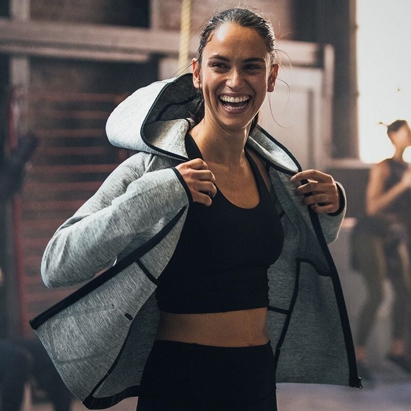 Advertising Campaign for Lululemon City Bound Hoodie