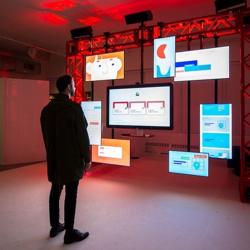 Interactive Installations for Google Cloud On Tour