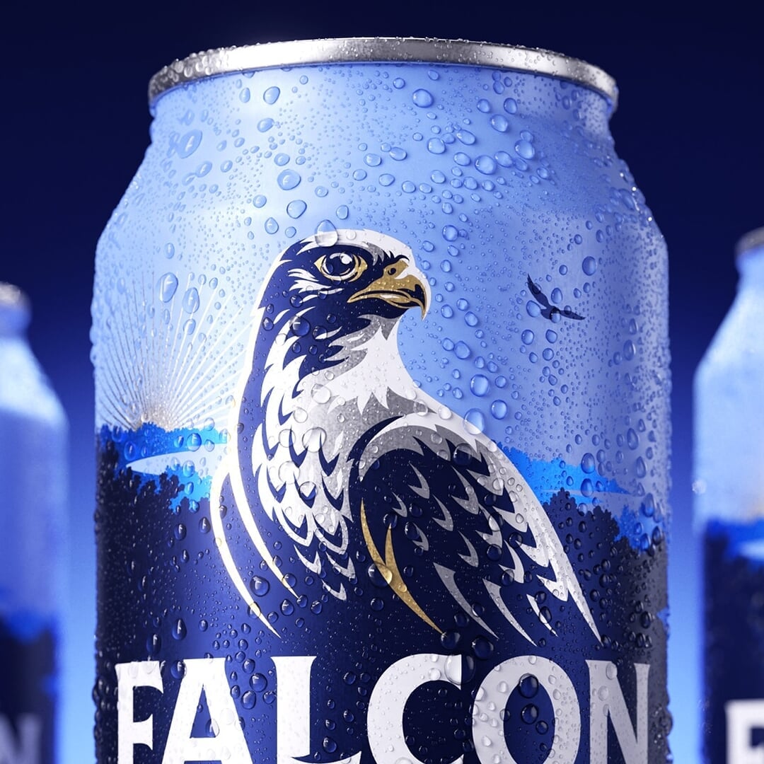 Packaging Redesign for Falcon Beer