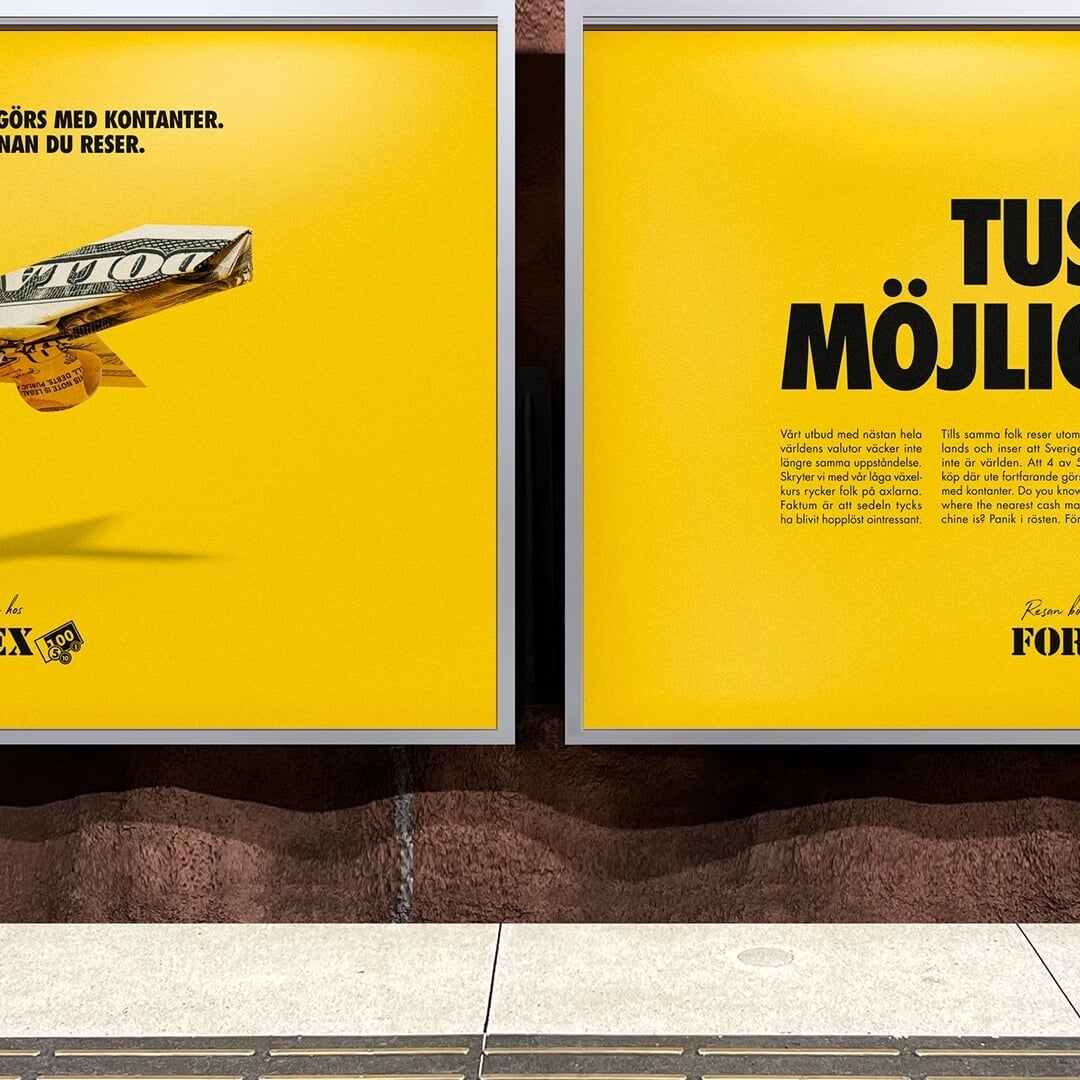 Cash Travel Campaign for Forex Bank
