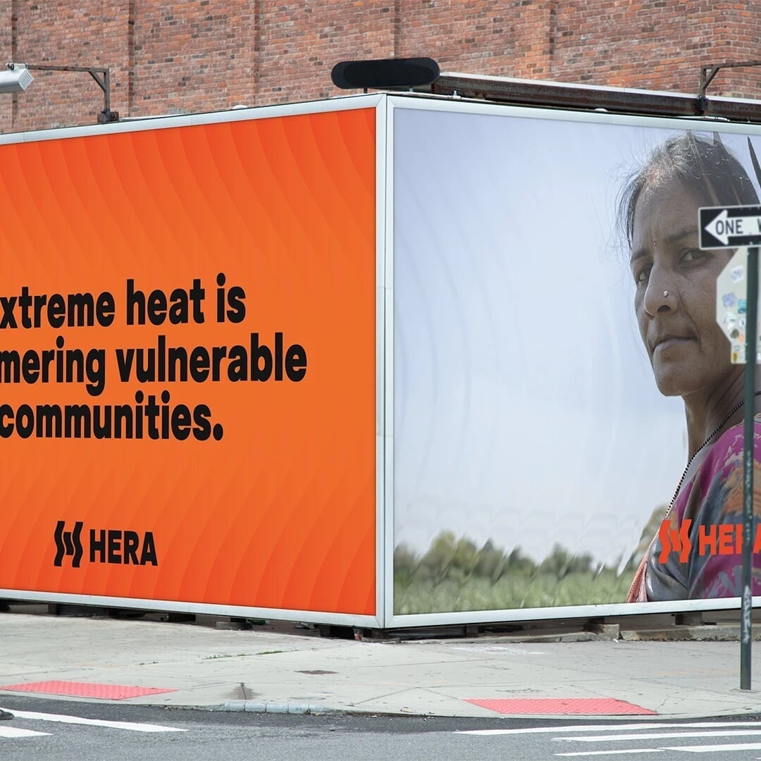 Brand Identity for Extreme-Heat NGO HERA