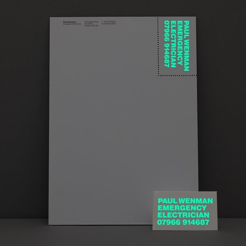 Brand Identity for an Emergency Electrician