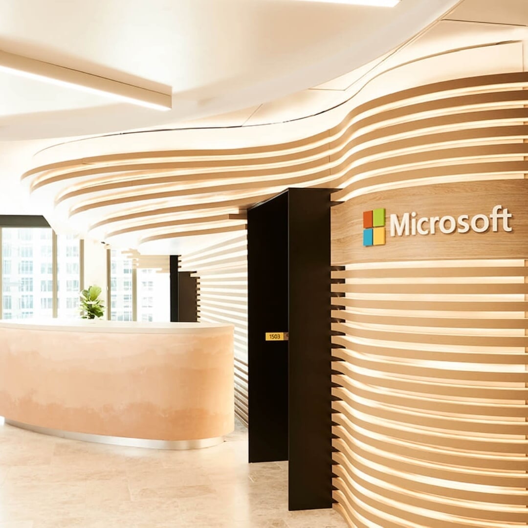 Signage and Wayfinding for Microsoft Technology Centre