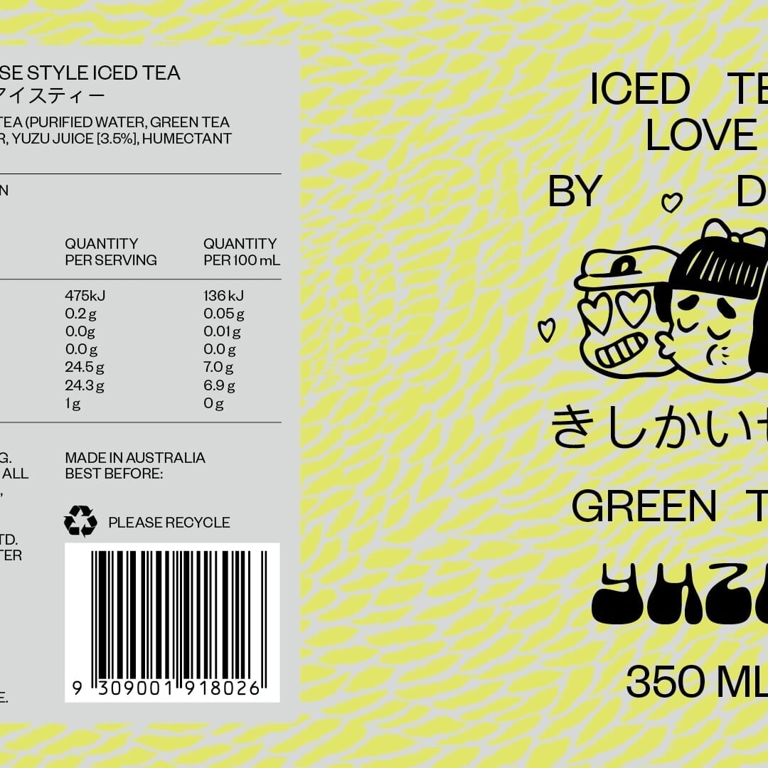 Packaging Design for Iced Tea Love