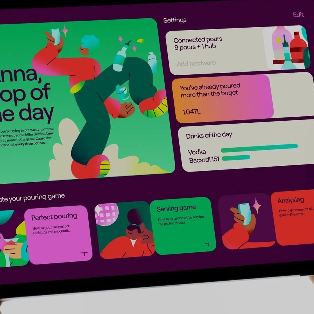 Brand strategy for a smart bar technology company 