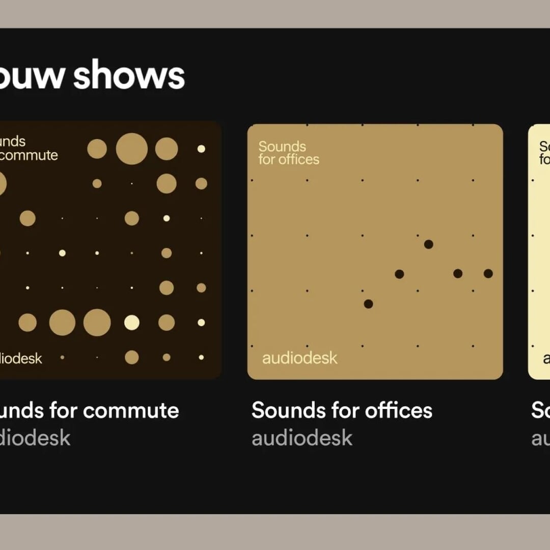 A visual identity for an audio studio 