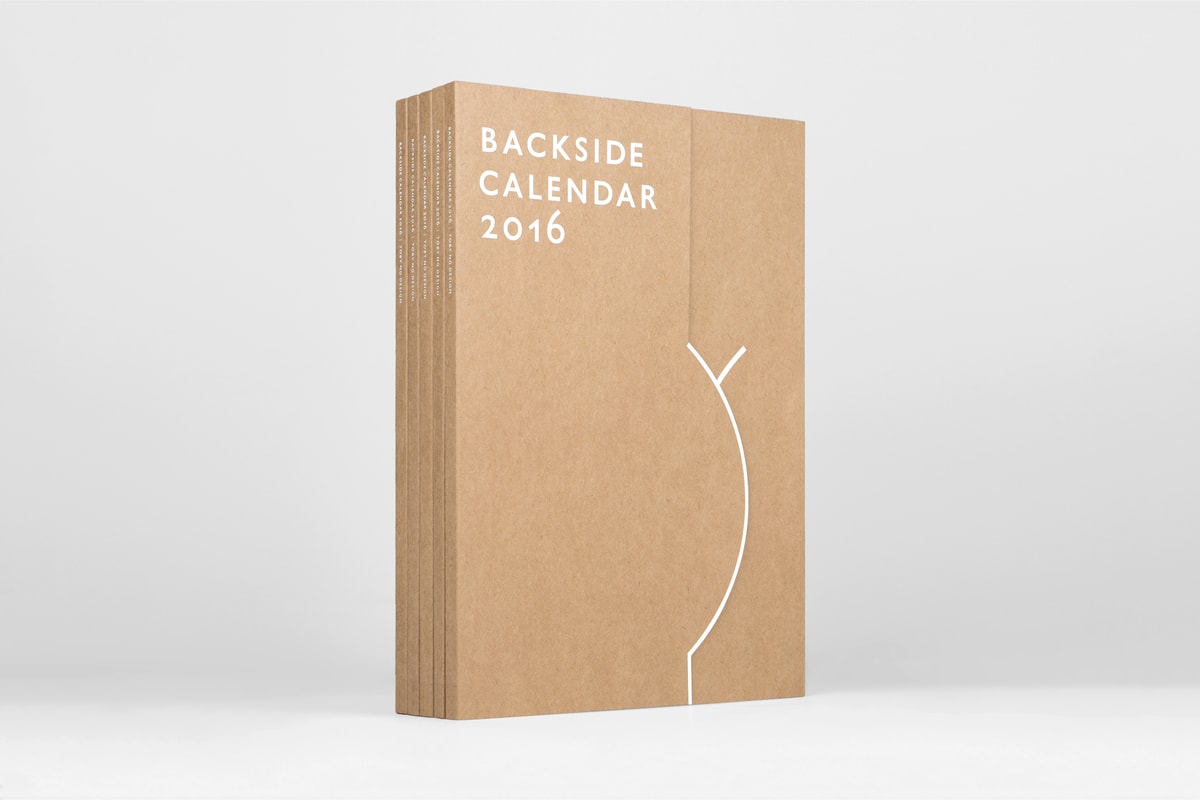 Backside Calendar 2016