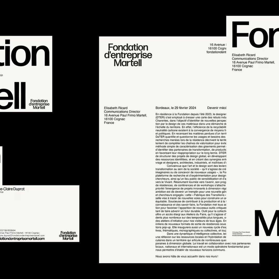 Visual Identity and Image Art Direction for the Martell Foundation