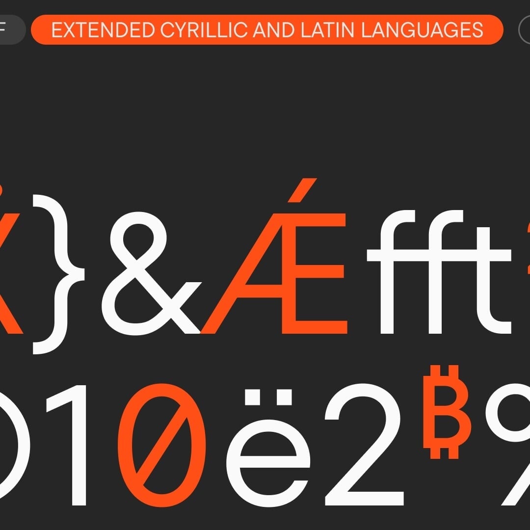 Typeface Design for TT Fors
