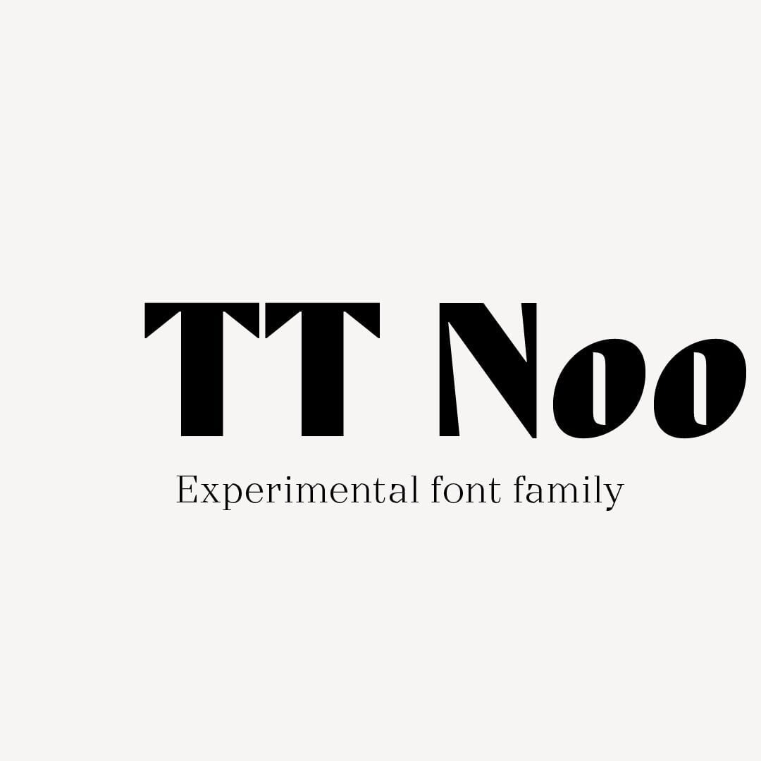 Typeface Design for TT Nooks